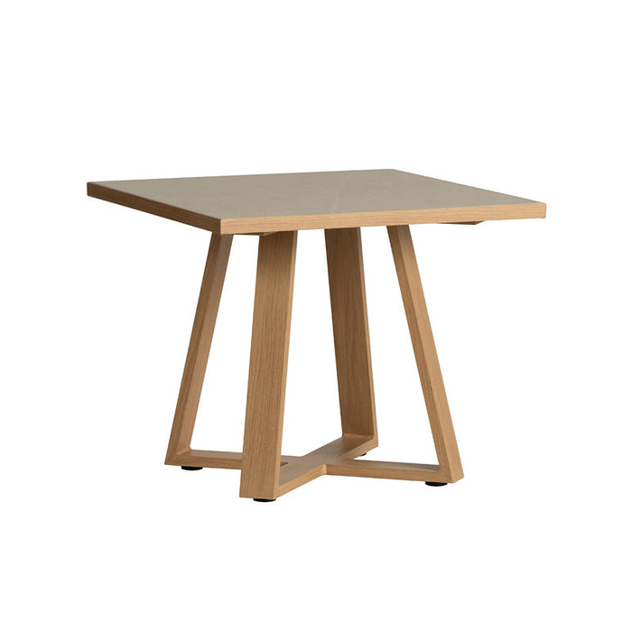 Lloyd Flanders Pursuit 24" Square End Table in Toffee Cream Finish