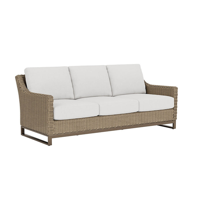 Lloyd Flanders Milan Sofa in Brushwood Finish