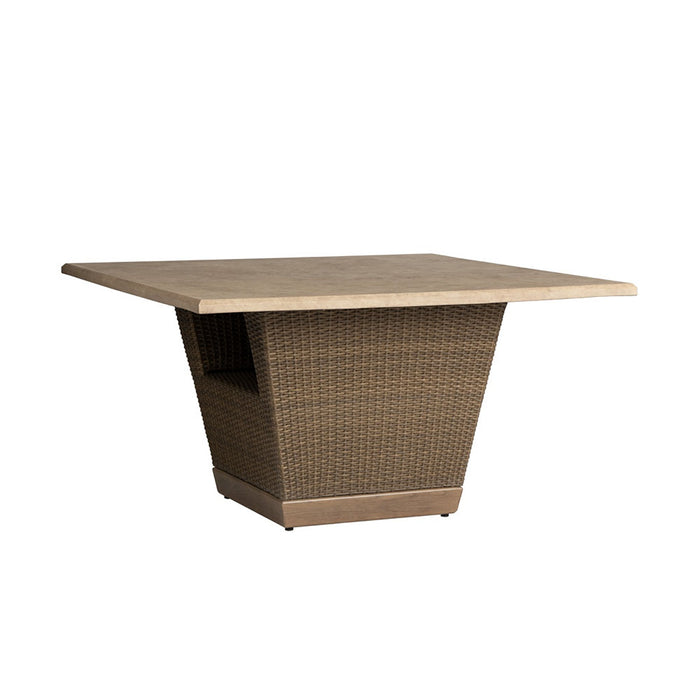 Lloyd Flanders Charisma 54" Square Dining Table in Brindle Finish