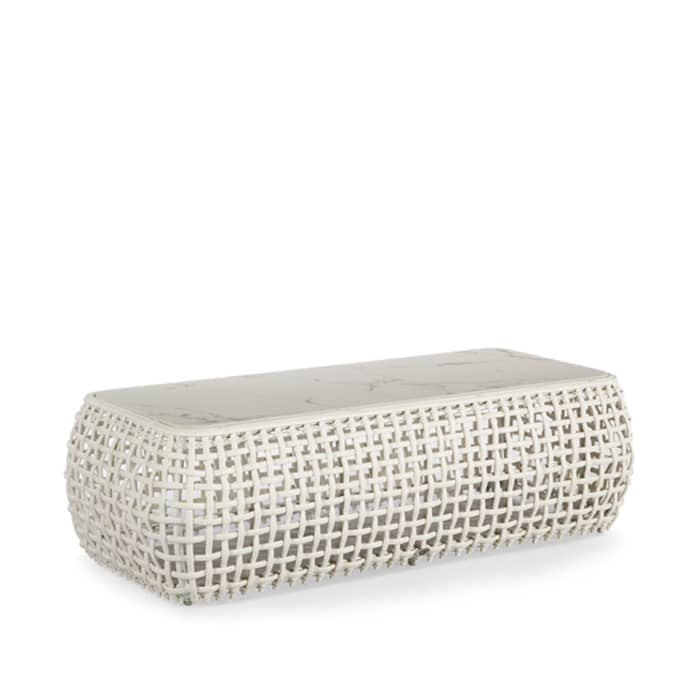 Skyline Design Dynasty Coffee Table with Glass
