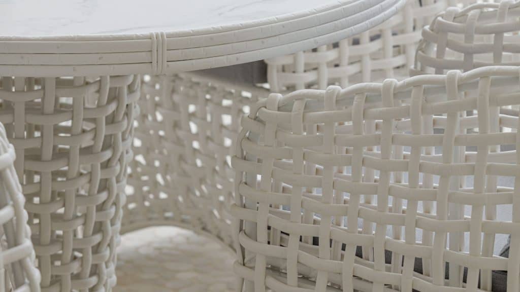 Skyline Design Dynasty Oval Dining Table with Glass