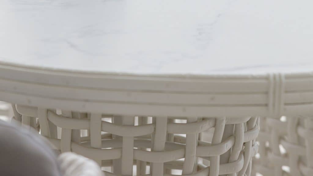 Skyline Design Dynasty Oval Dining Table with Glass