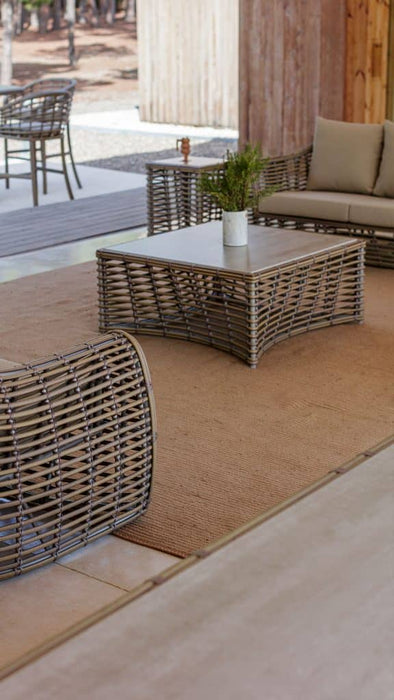 Skyline Design Ruby Coffee Table with Glass