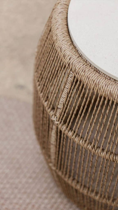 Skyline Design Calixto Side Table with Glass