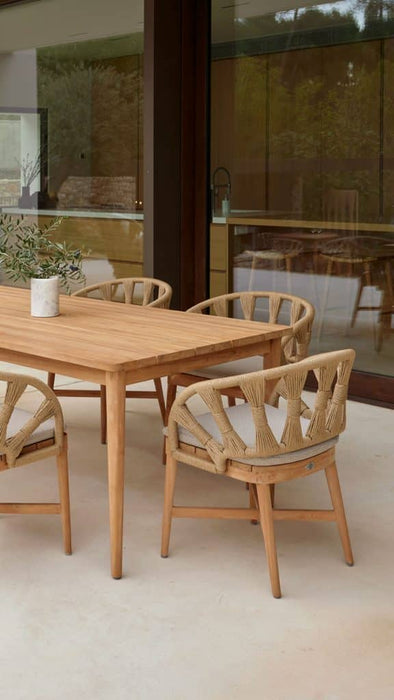 Skyline Design Krabi Rectangular Teak Dining Table