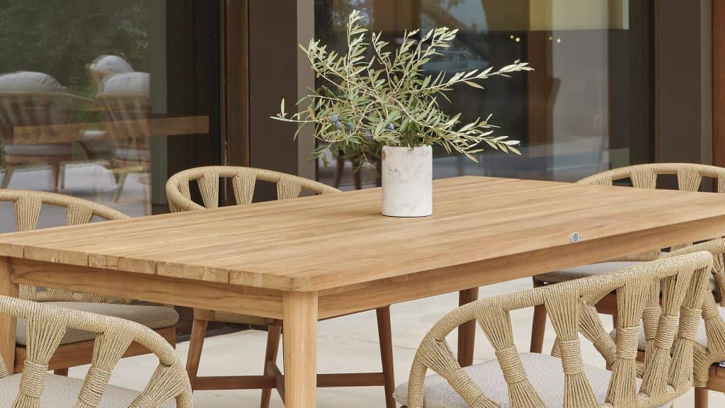 Skyline Design Krabi Rectangular Teak Dining Table