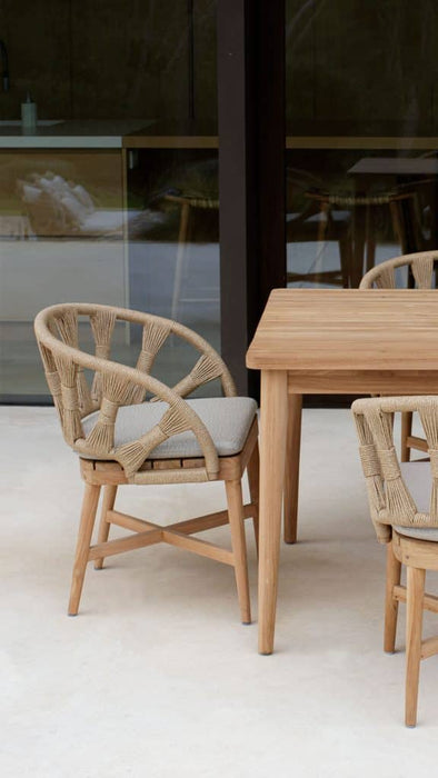 Skyline Design Krabi Square Teak Dining Table