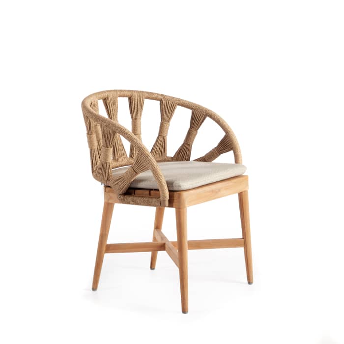 Skyline Design Krabi Dining Armchair with Sunbrella Cushion