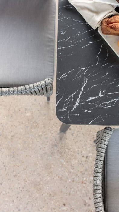 Skyline Design Boston Square Pub Table with Glass