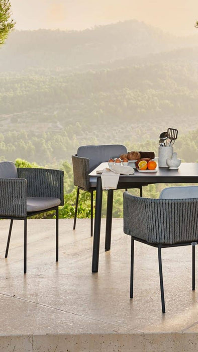 Skyline Design Boston Square Pub Table with Glass