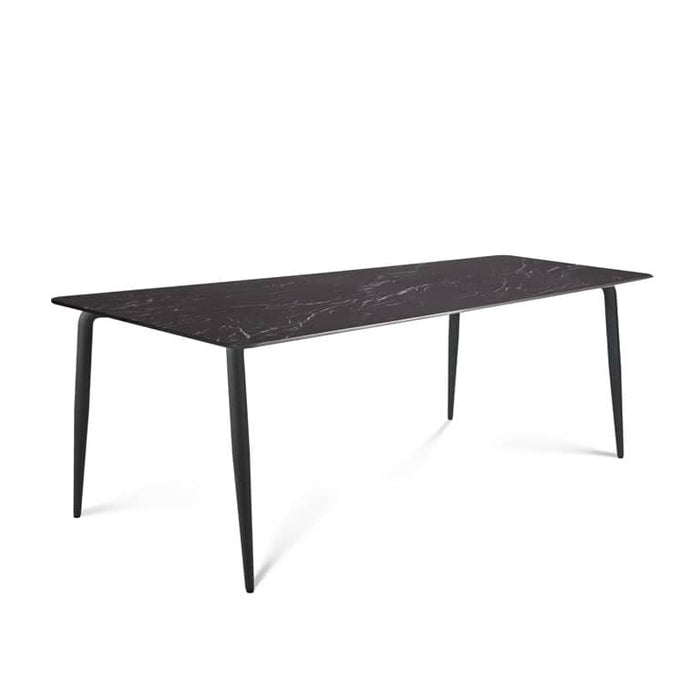 Skyline Design Rodona Rectangular Dining Table with Glass