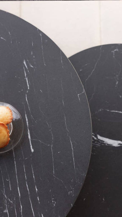 Skyline Design Rodona Side Table with Glass