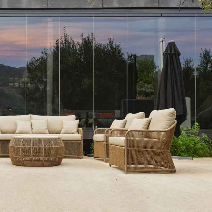 Skyline Design Calixto Coffee Table with Glass