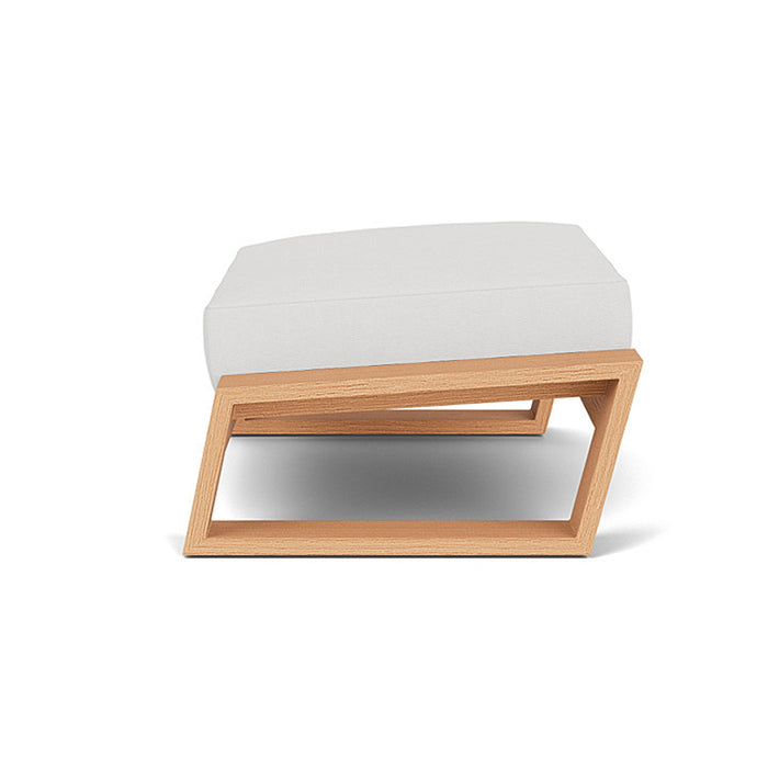 Lloyd Flanders Pursuit Ottoman in Toffee Cream Finish