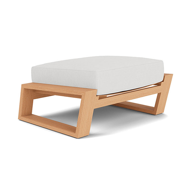 Lloyd Flanders Pursuit Ottoman in Toffee Cream Finish