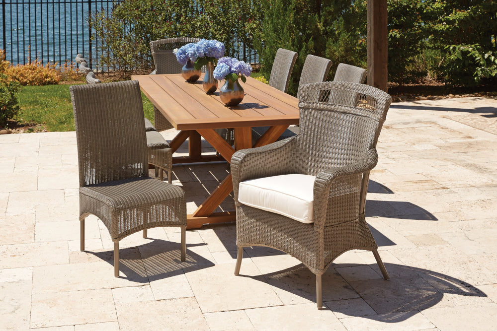 Universal Loom High Back Armless Dining Chair