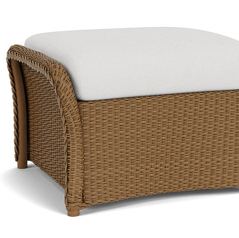 Weekend Retreat Woven Ottoman