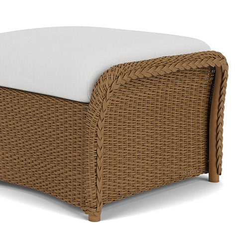 Weekend Retreat Woven Ottoman