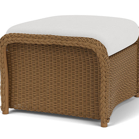 Weekend Retreat Woven Ottoman