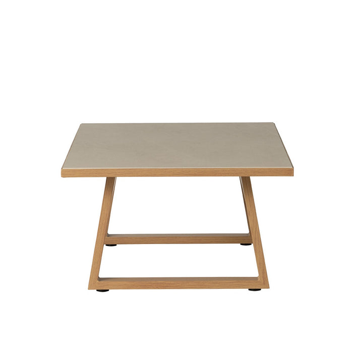 Lloyd Flanders Pursuit 48" Rectangular Cocktail Table in Toffee Cream Finish