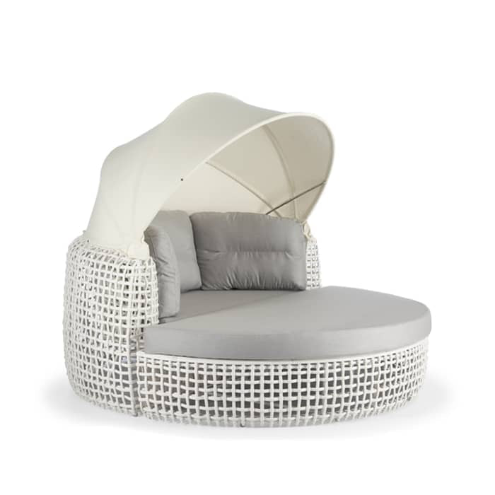 Skyline Design Dynasty Daybed with Canopy and Sunbrella Cushions