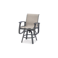 Bar Height Swivel Arm Chair