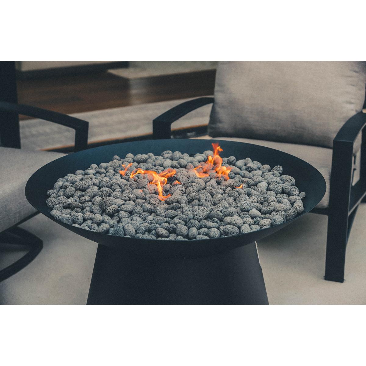 36" Rd. Chat Height Basso Fire Pit