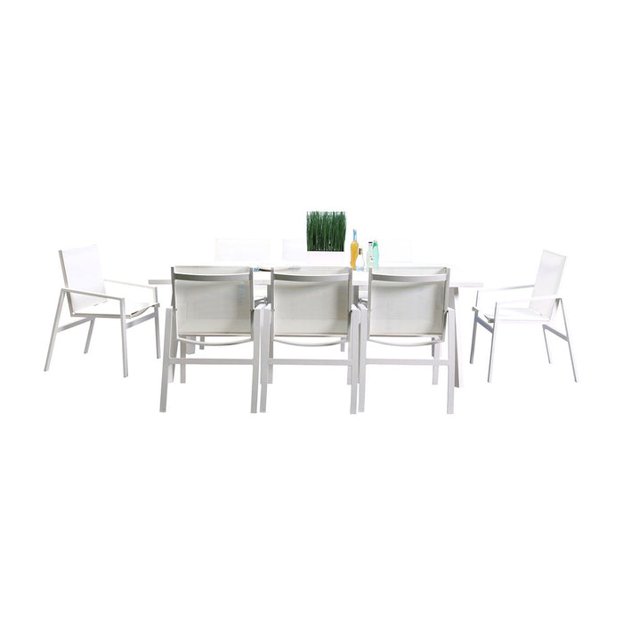 Panama Jack Mykonos 9-Piece Rectangular Dining