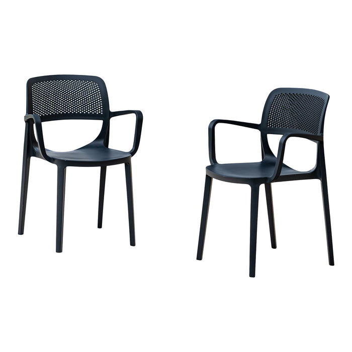 Mila Set of 2 Stackable Armchair