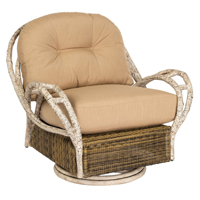 Woodard River Run Butterfly Swivel Lounge Chair