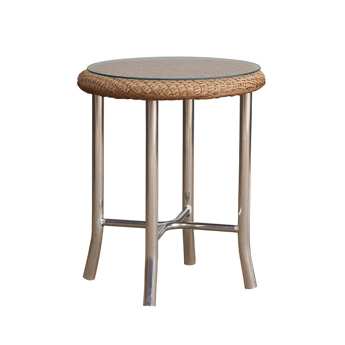 Weekend Retreat Loom 20" Round End Table