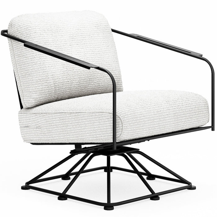Woodard Reed Swivel Lounge Chair
