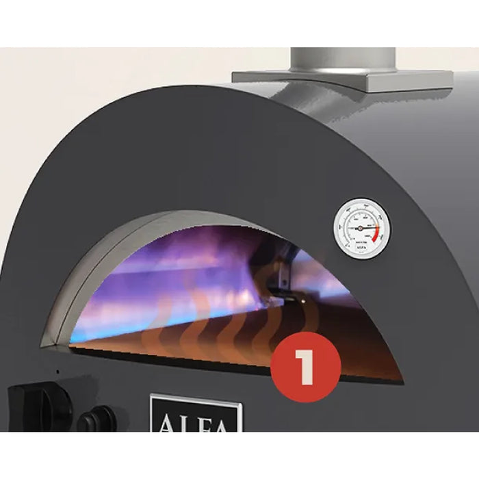 Alfa MODERNO 3 Pizze Pizza Oven