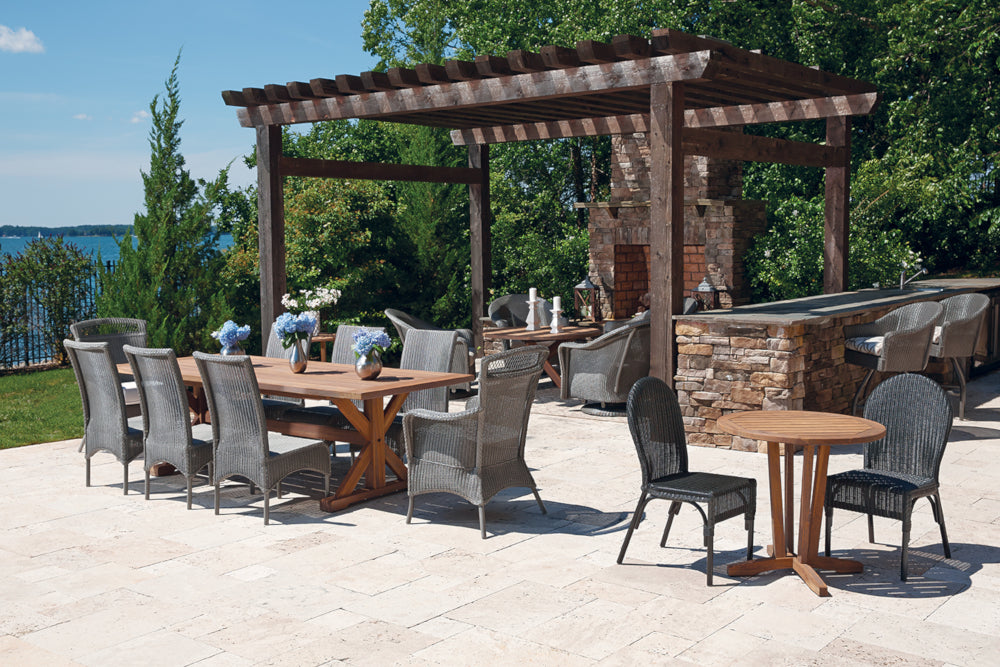 Universal Loom High Back Armless Dining Chair