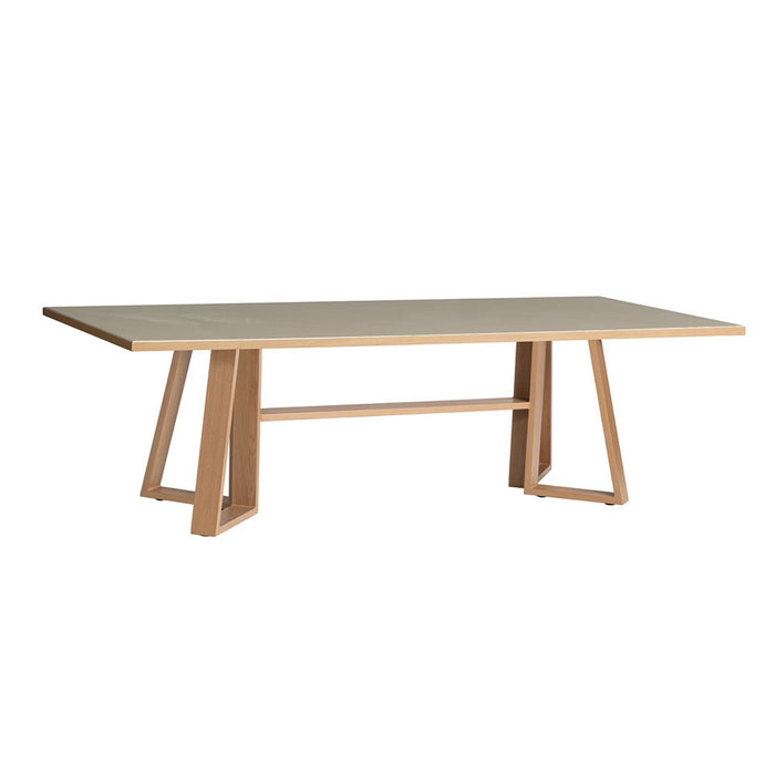 Lloyd Flanders Pursuit 86" Rectangular Dining Table in Toffee Cream Finish