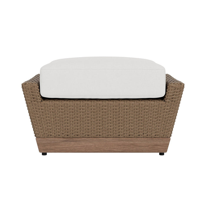 Lloyd Flanders Charisma Ottoman in Brindle Finish