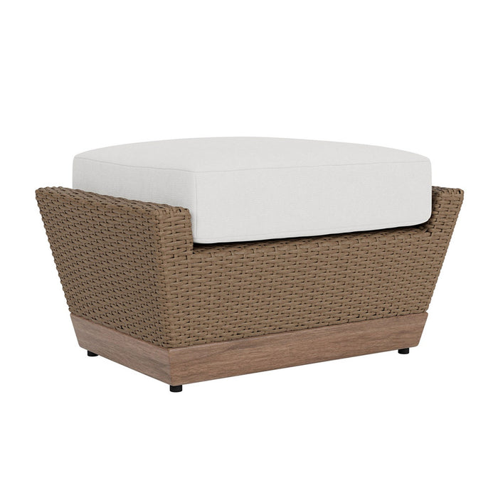 Lloyd Flanders Charisma Ottoman in Brindle Finish