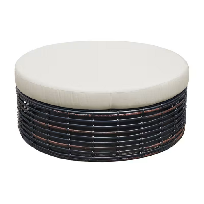 Skyline Design Halo Ottoman with Sunbrella Cushions