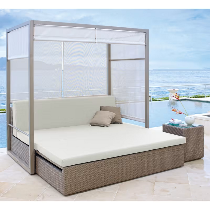 Skyline Design Anibal Side Table with Glass