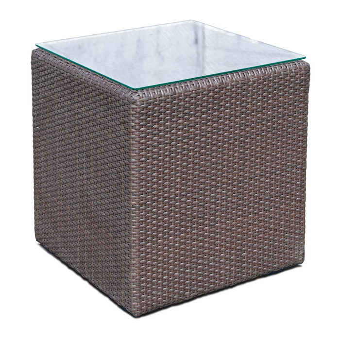 Skyline Design Anibal Side Table with Glass