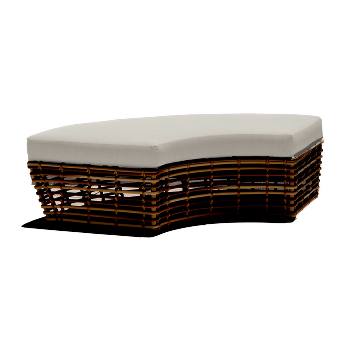 Skyline Design Halo Bench with Sunbrella Cushions