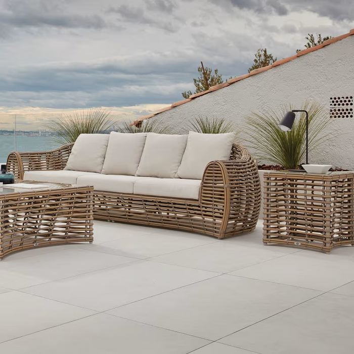 Skyline Design Ruby End Table with Glass