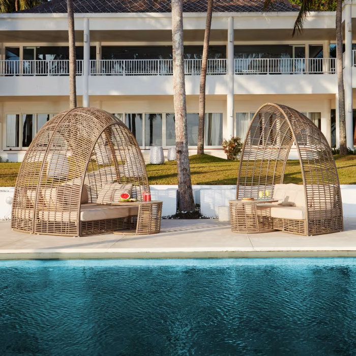 Skyline Design Ruby Auxiliary Table with Glass