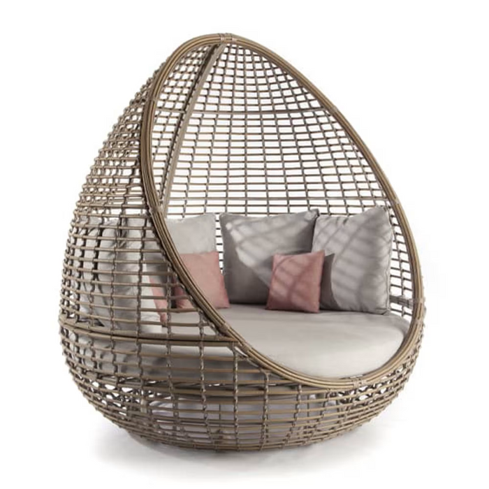 Skyline Design Faber Swivel Daybed with Sunbrella Cushions