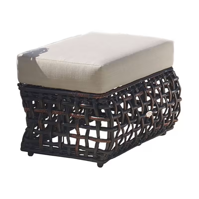 Skyline Design Dynasty Ottoman with Sunbrella Cushion