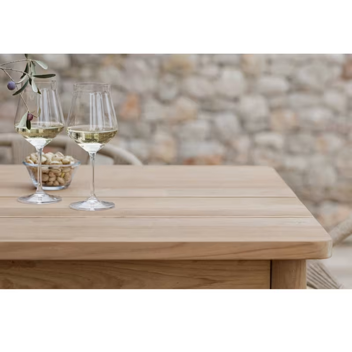 Skyline Design Krabi Square Teak Pub Table