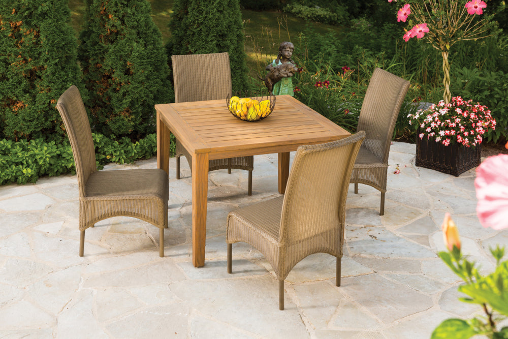 Universal Loom High Back Armless Dining Chair