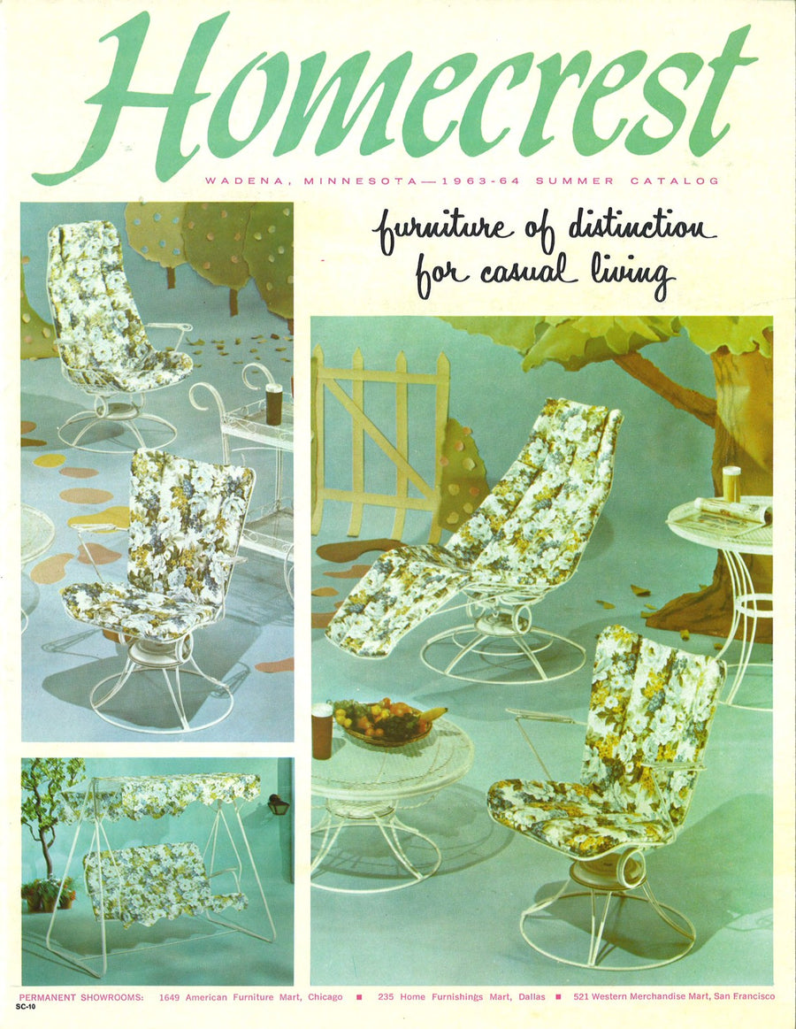 The 1963-64 catalog: "furniture of distinction for casual living"