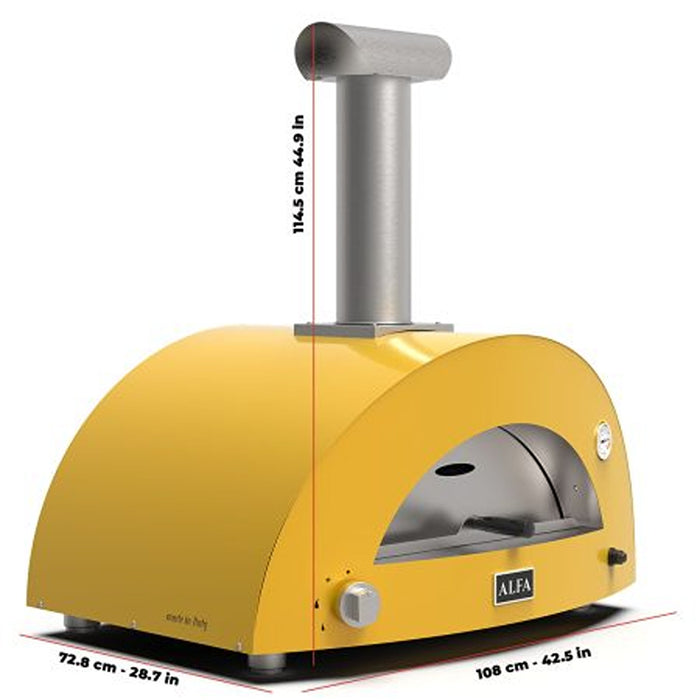 Alfa MODERNO 3 Pizze Pizza Oven