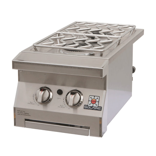 Double side burner